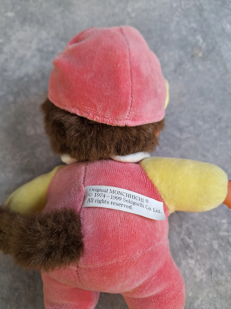 Verzameling vintage Monchhichi knuffelpoppen Sekiguchi - foto 3