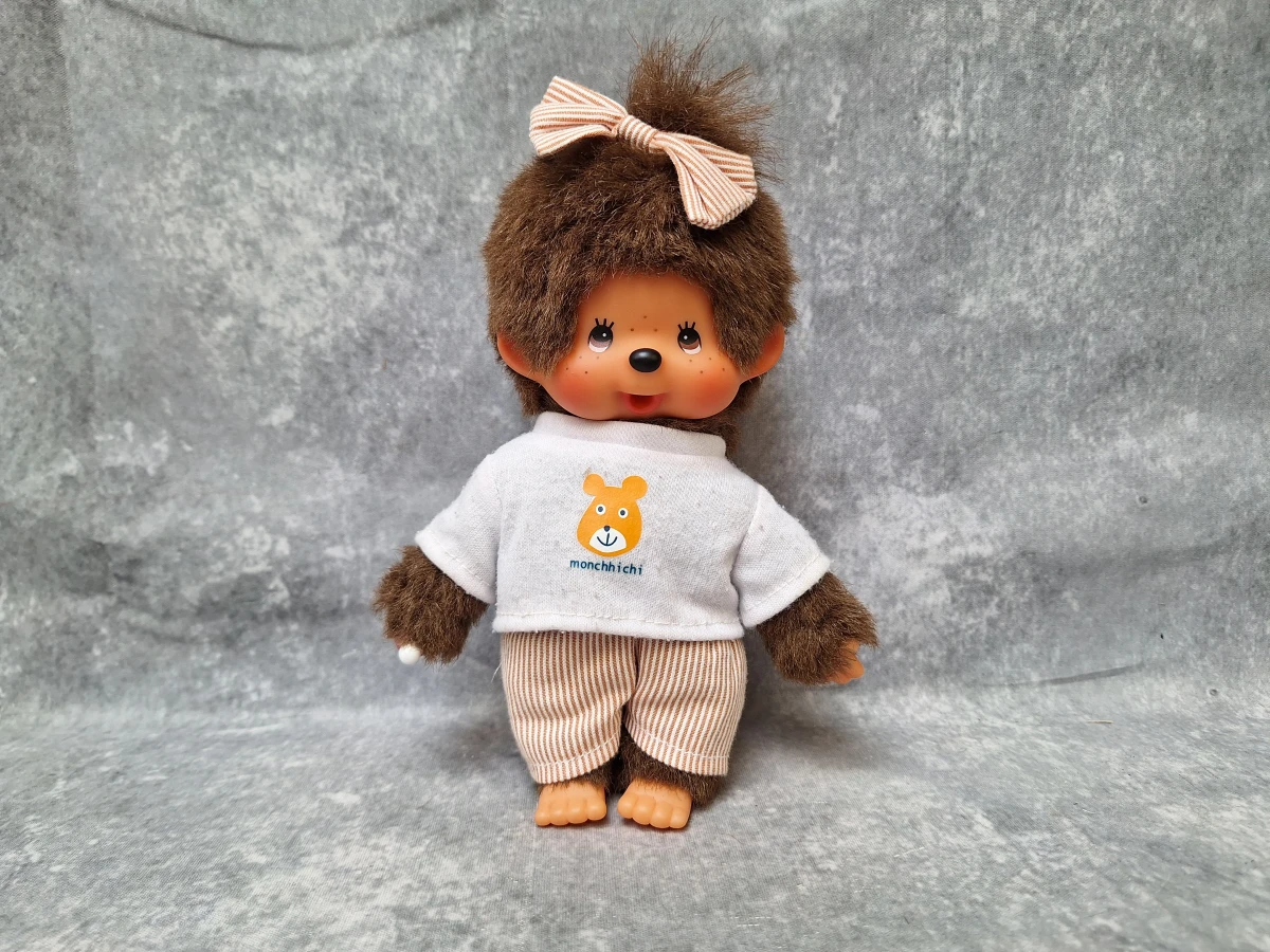 Verzameling vintage Monchhichi knuffelpoppen Sekiguchi - foto 7