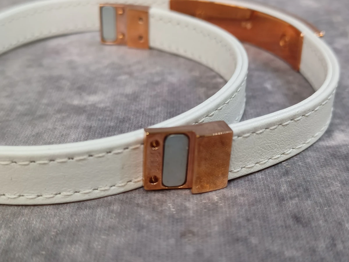 Originele Swarovski lederen wikkelarmband met kristallen - Model 5134617 - foto 6