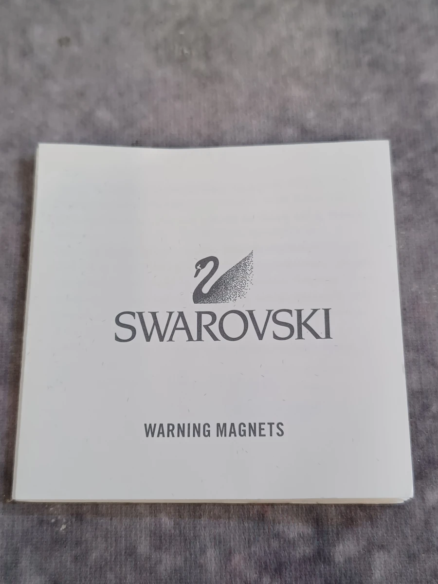 Originele Swarovski lederen wikkelarmband met kristallen - Model 5134617 - foto 9
