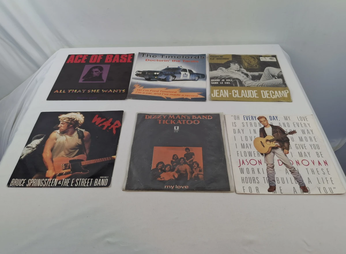 Set van 11 vinyl singles diverse artiesten - foto 2