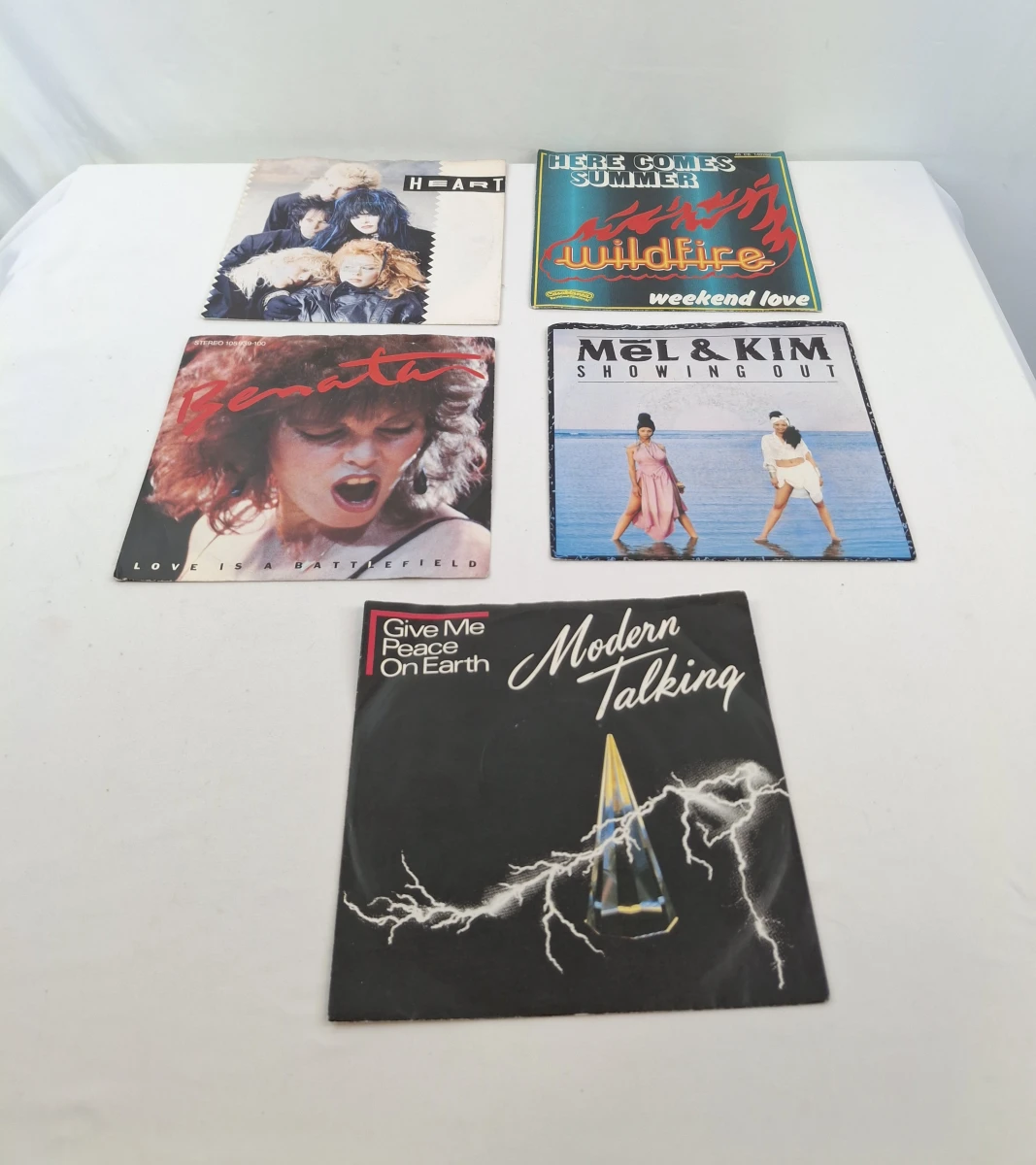 Set van 11 vinyl singles diverse artiesten - foto 3