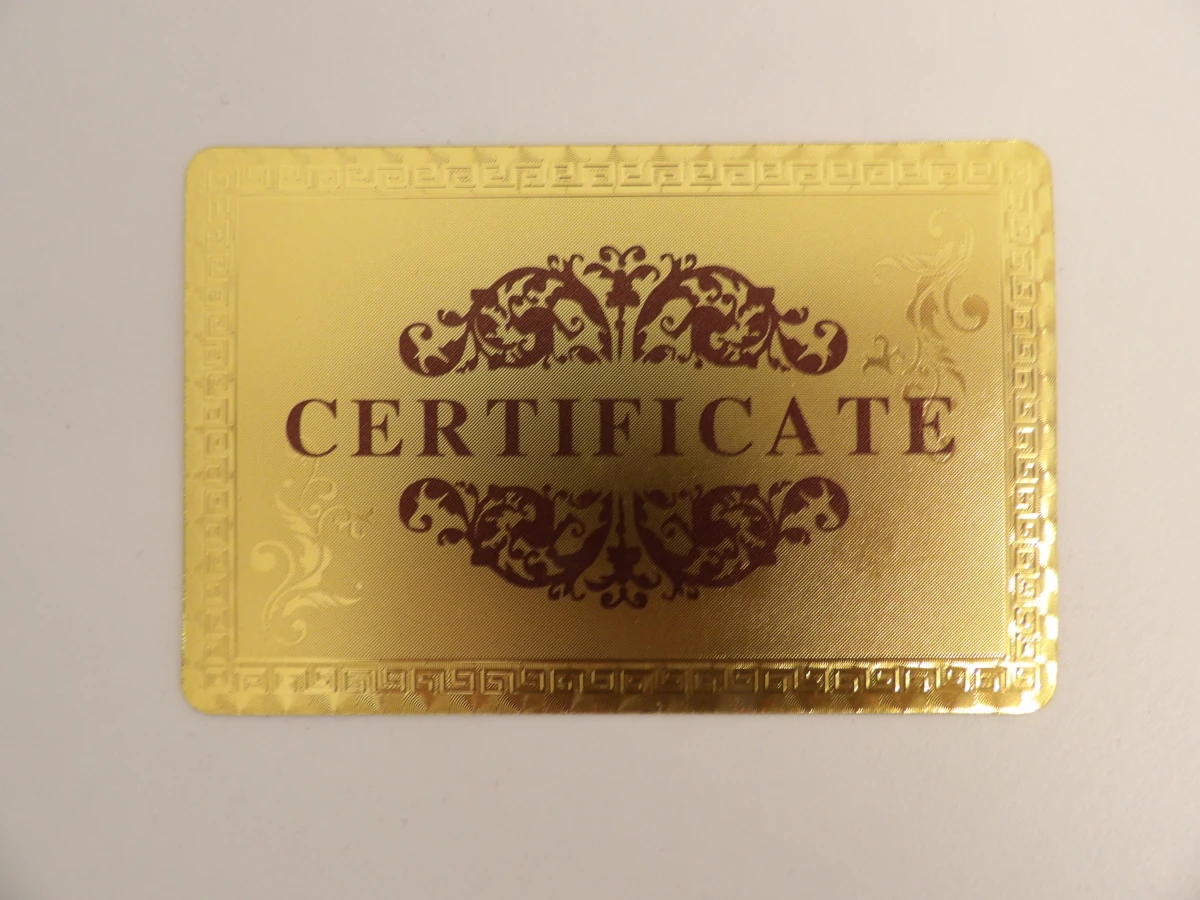 Luxe 24K goudfolie speelkaarten set - foto 5