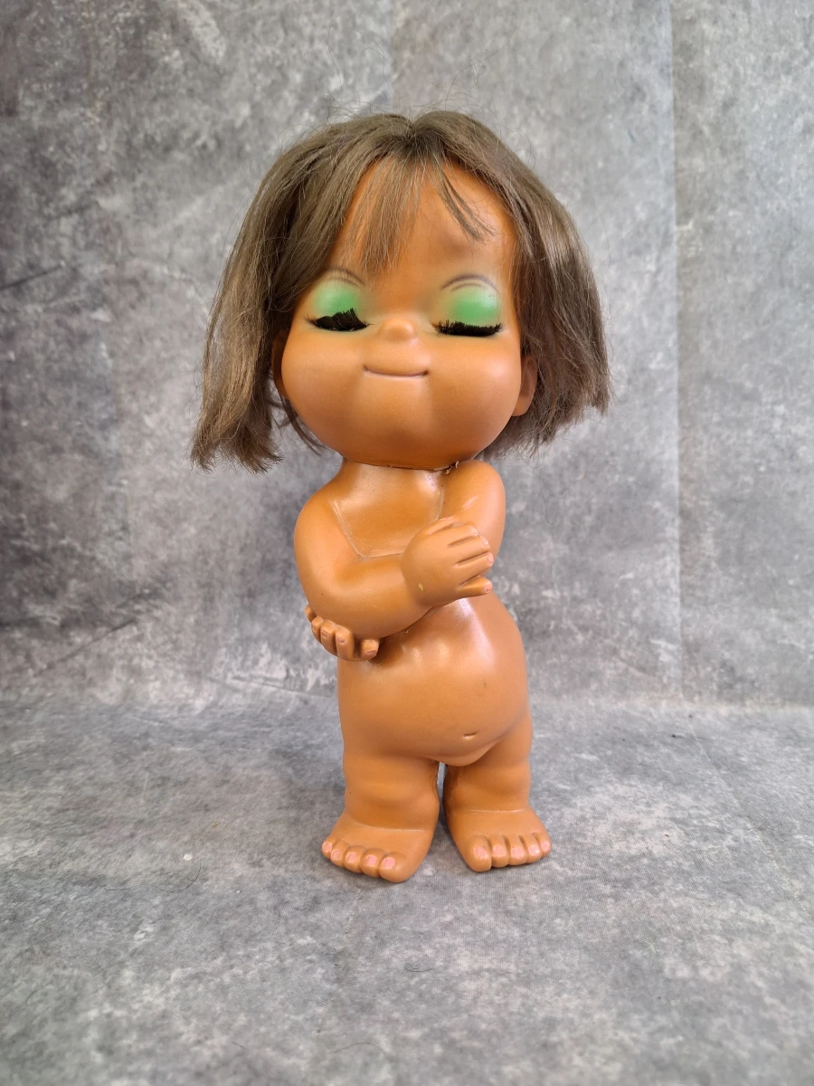 Verzameling van 7 vintage moody cuties poppen uit de jaren 1960 - foto 10