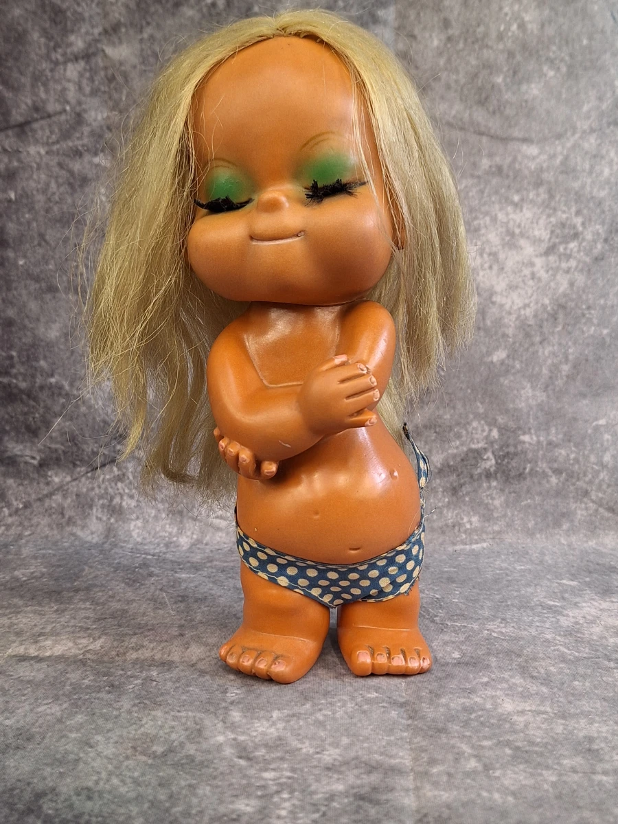 Verzameling van 7 vintage moody cuties poppen uit de jaren 1960 - foto 18