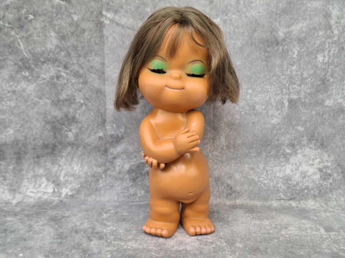 Verzameling van 7 vintage moody cuties poppen uit de jaren 1960 - foto 11