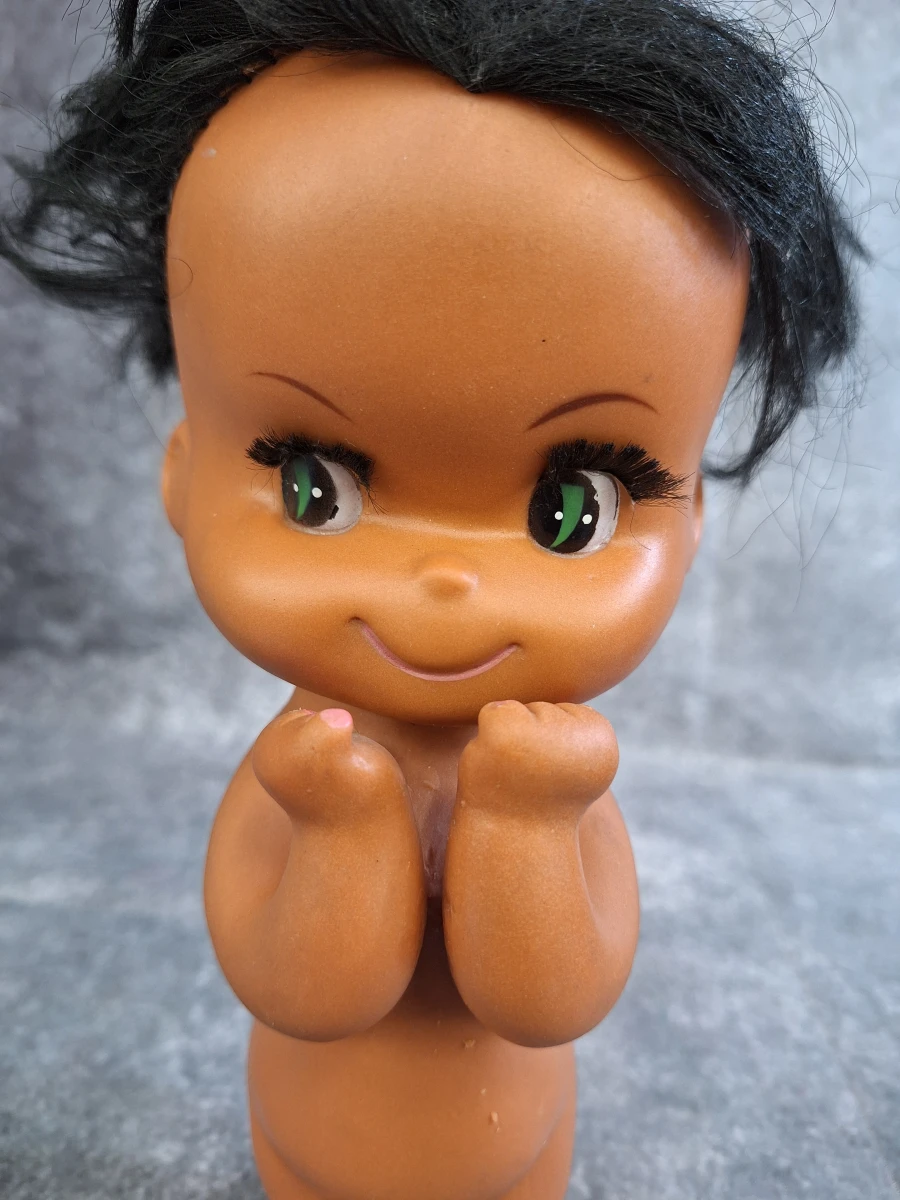 Verzameling van 7 vintage moody cuties poppen uit de jaren 1960 - foto 9