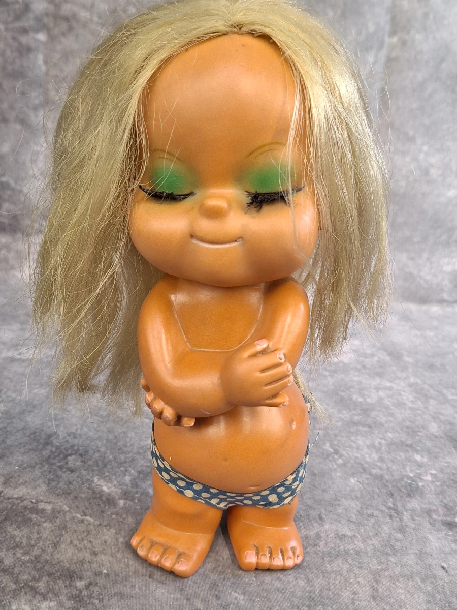 Verzameling van 7 vintage moody cuties poppen uit de jaren 1960 - foto 23