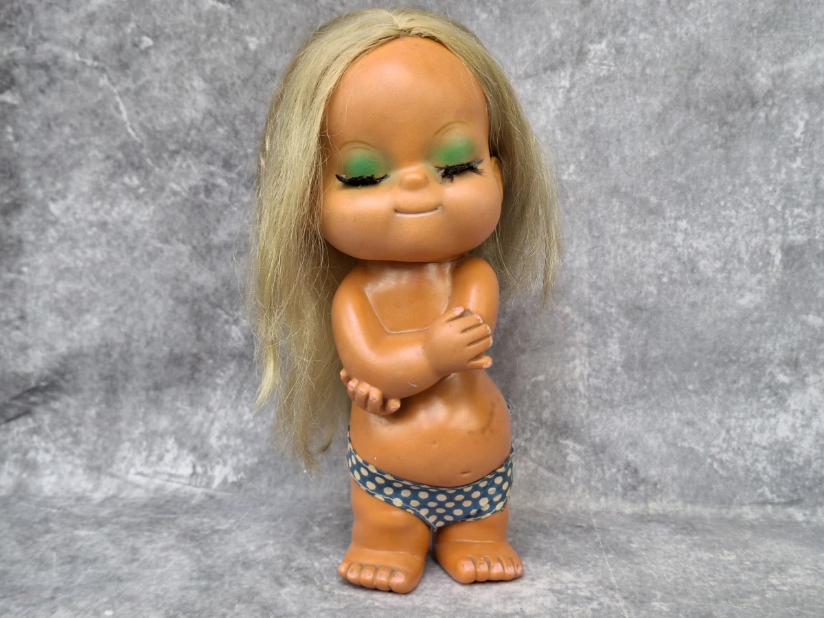 Verzameling van 7 vintage moody cuties poppen uit de jaren 1960 - foto 19