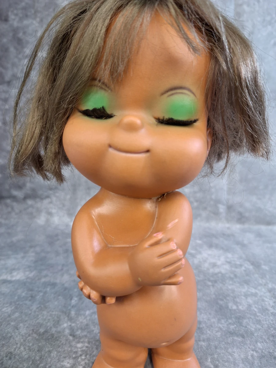 Verzameling van 7 vintage moody cuties poppen uit de jaren 1960 - foto 15