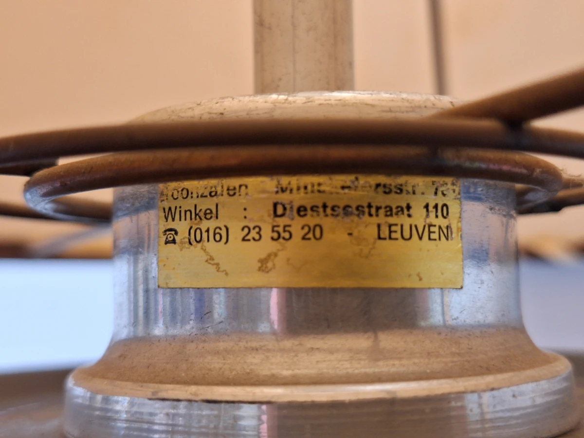 Zeldzame Steuler Keramik “Facette” 324-40 – Cari Zalloni – West Germany Space Age tafellamp - foto 12