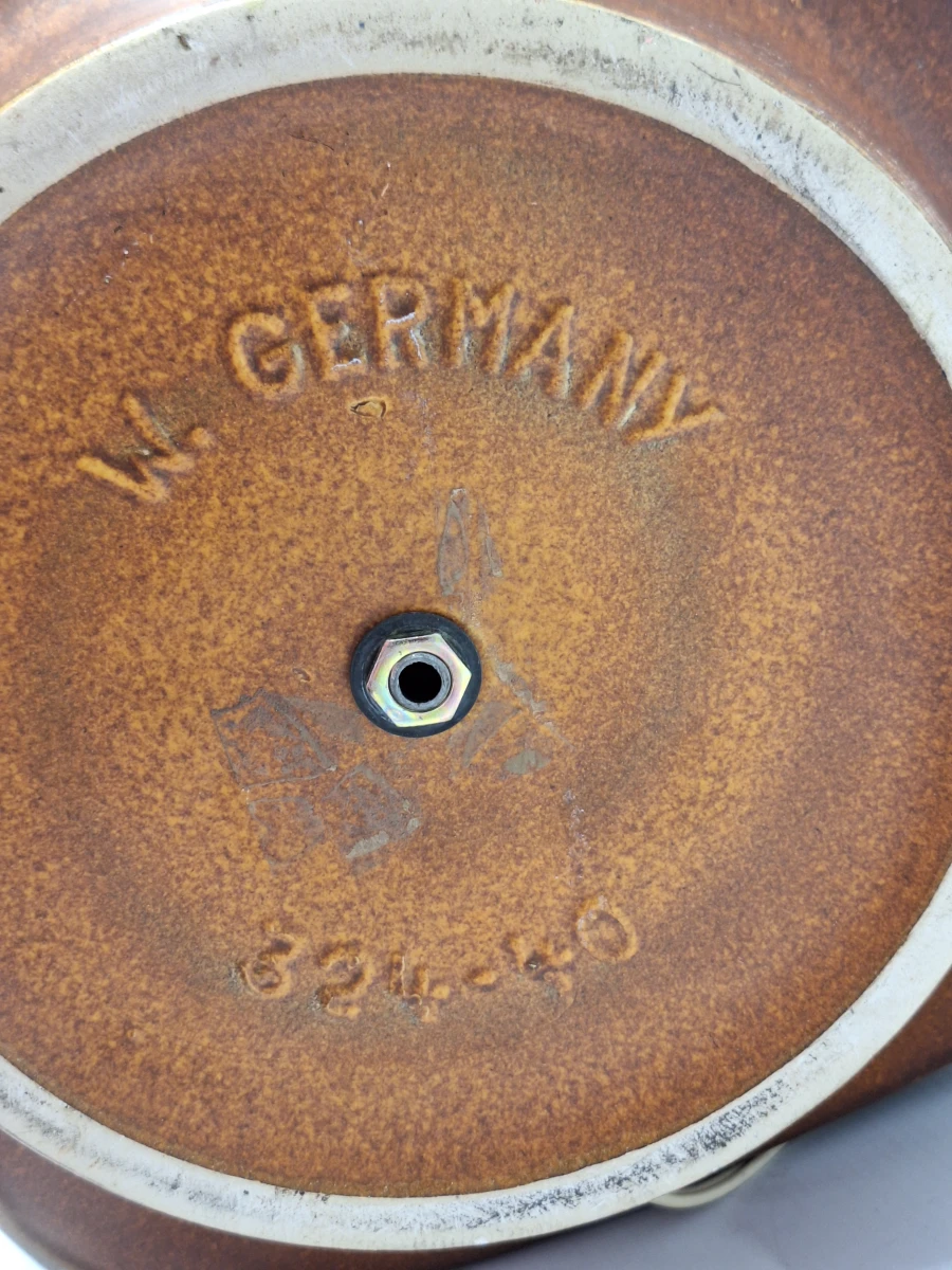 Zeldzame Steuler Keramik “Facette” 324-40 – Cari Zalloni – West Germany Space Age tafellamp - foto 15