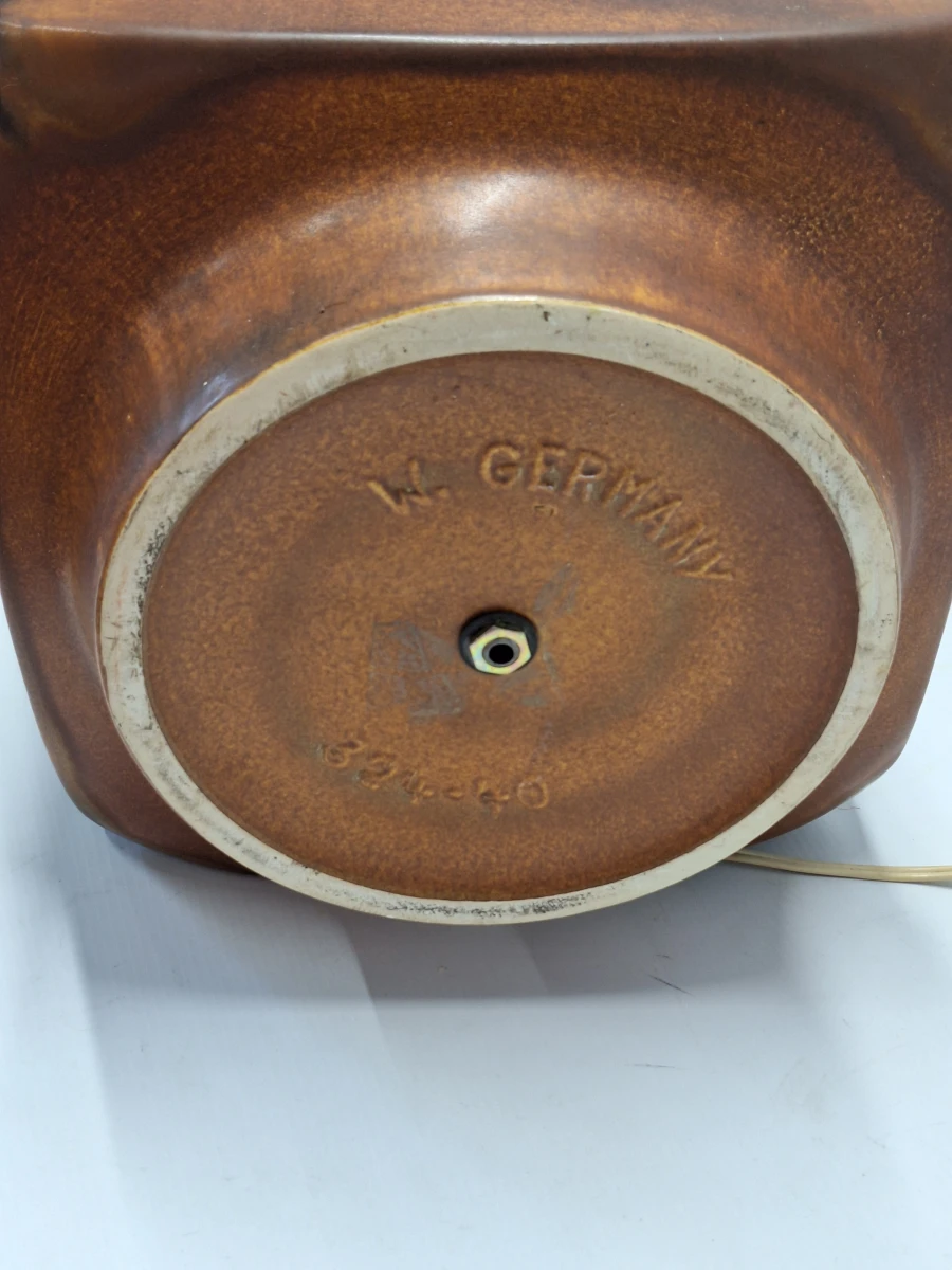 Zeldzame Steuler Keramik “Facette” 324-40 – Cari Zalloni – West Germany Space Age tafellamp - foto 14