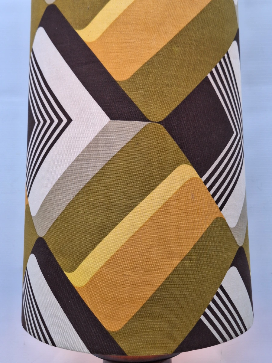 Zeldzame Steuler Keramik “Facette” 324-40 – Cari Zalloni – West Germany Space Age tafellamp - foto 8