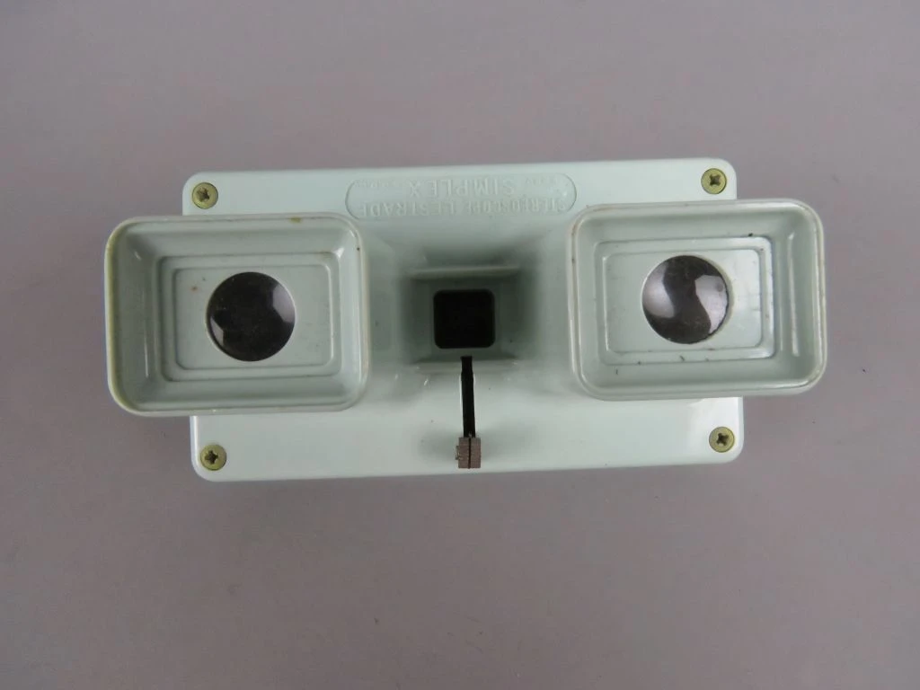 Stereoscoop Lestrade Simplex met kijkplaat - foto 2