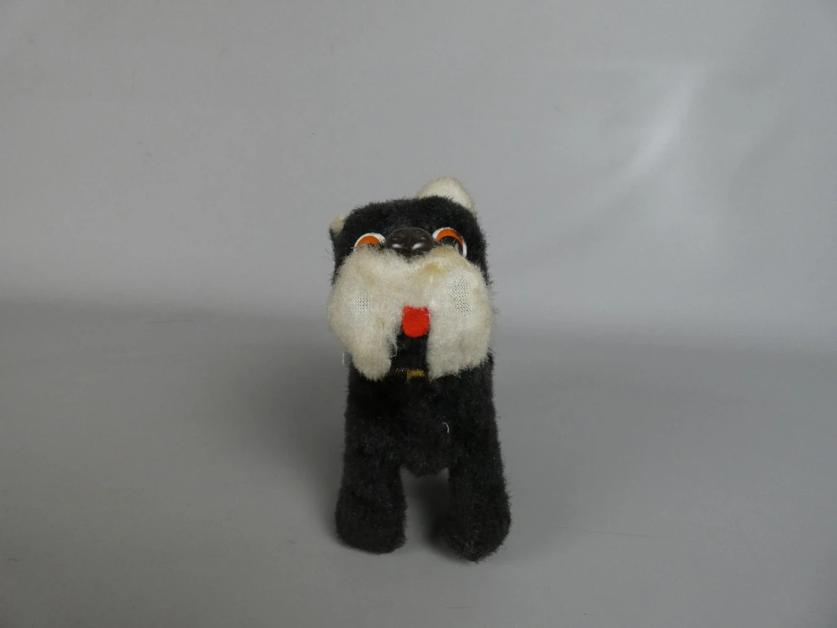 Vintage wind-up speelgoedhondje - foto 2
