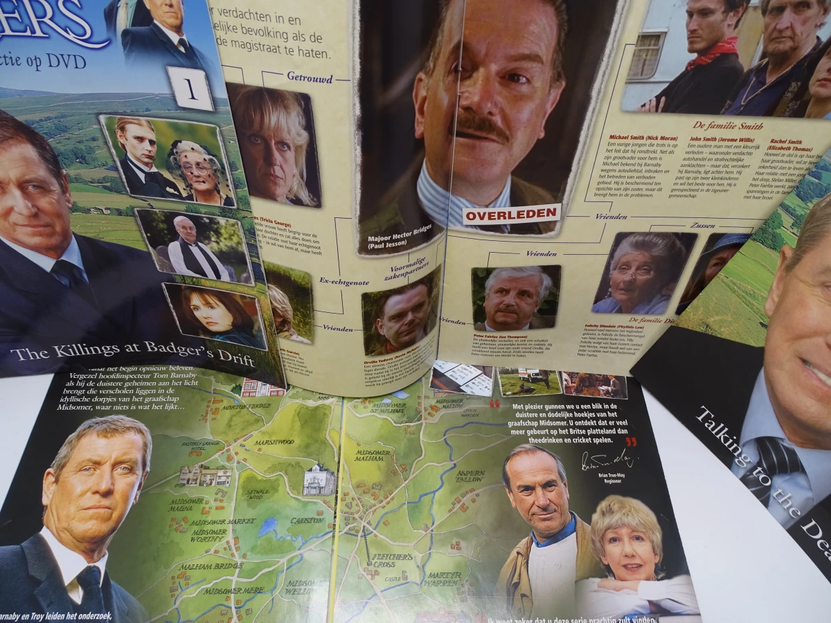 Midsomer Murders DVD-collectie met boekjes - foto 5