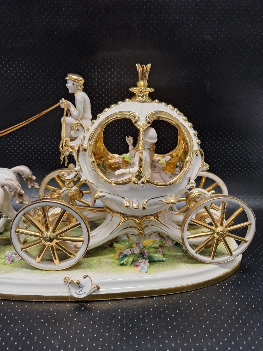 Italiaans porseleinen beeld van Cesare Villari voor Capodimonte - foto 3