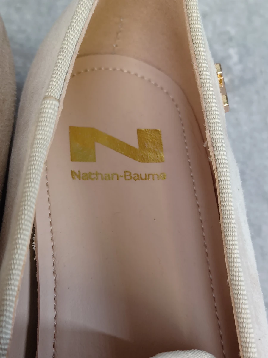 Nathan Baume elegante suède loafers - Maat 37 - foto 9