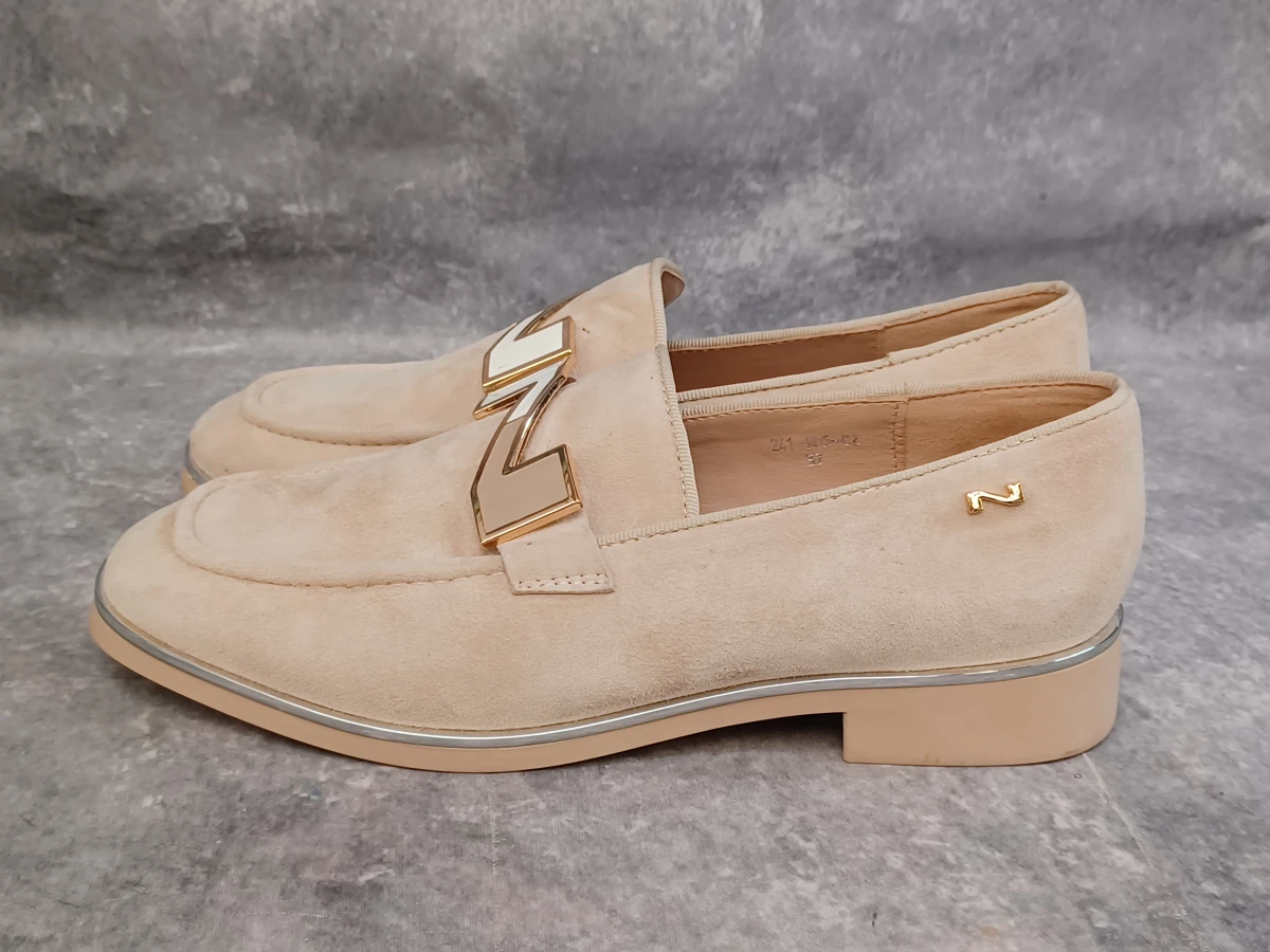 Nathan Baume elegante suède loafers - Maat 37 - foto 3