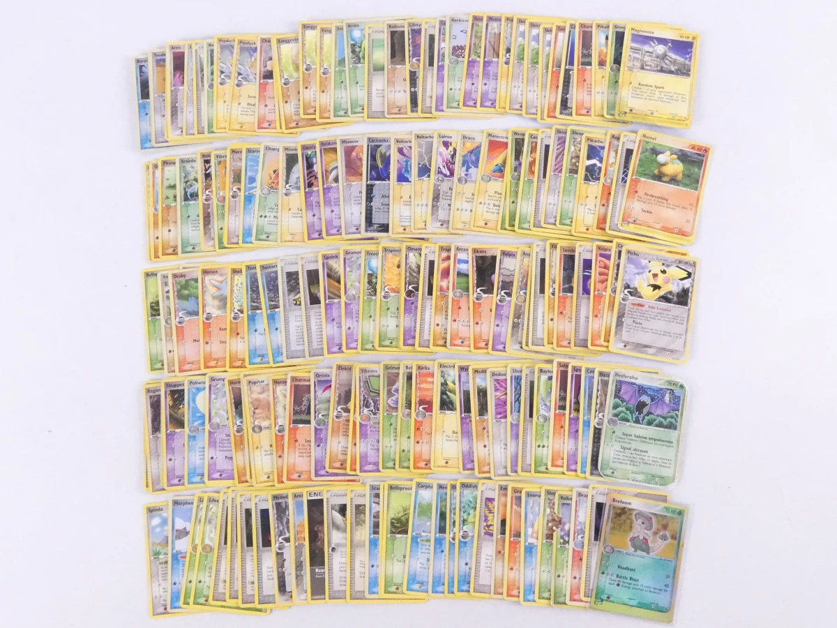 Grote verzameling Pokémon kaarten-166 stuks - foto 2
