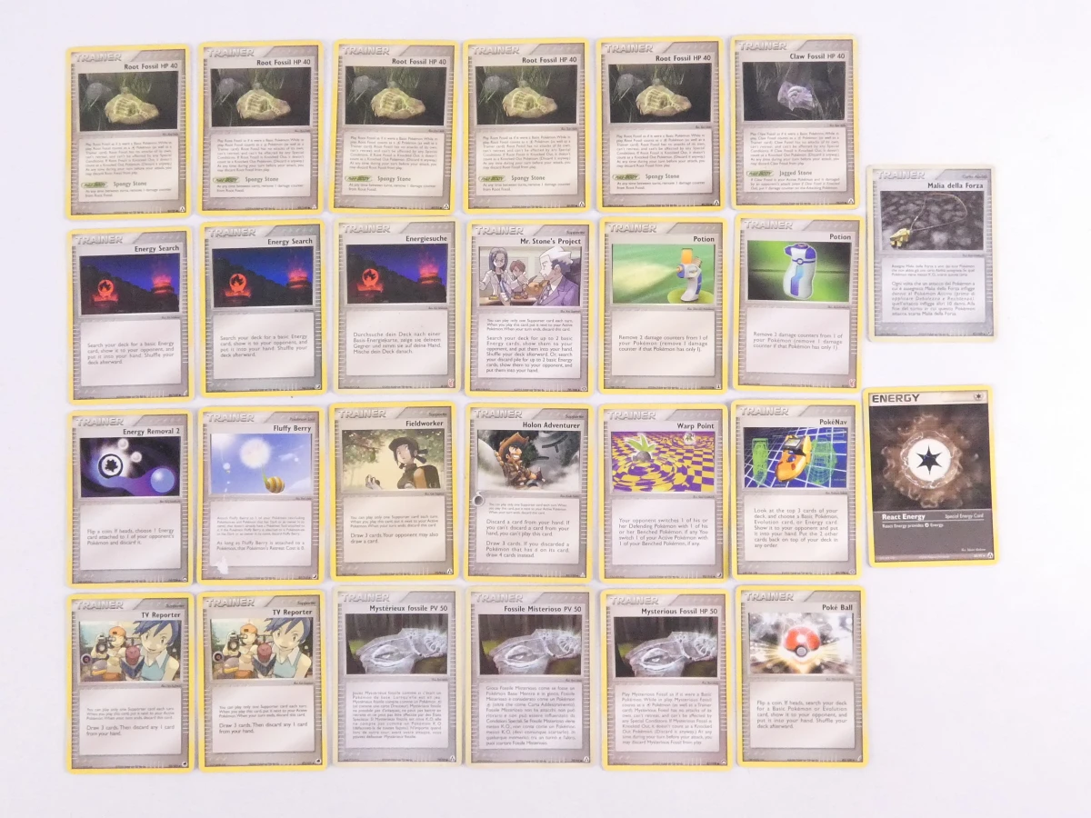 Grote verzameling Pokémon kaarten-166 stuks - foto 5