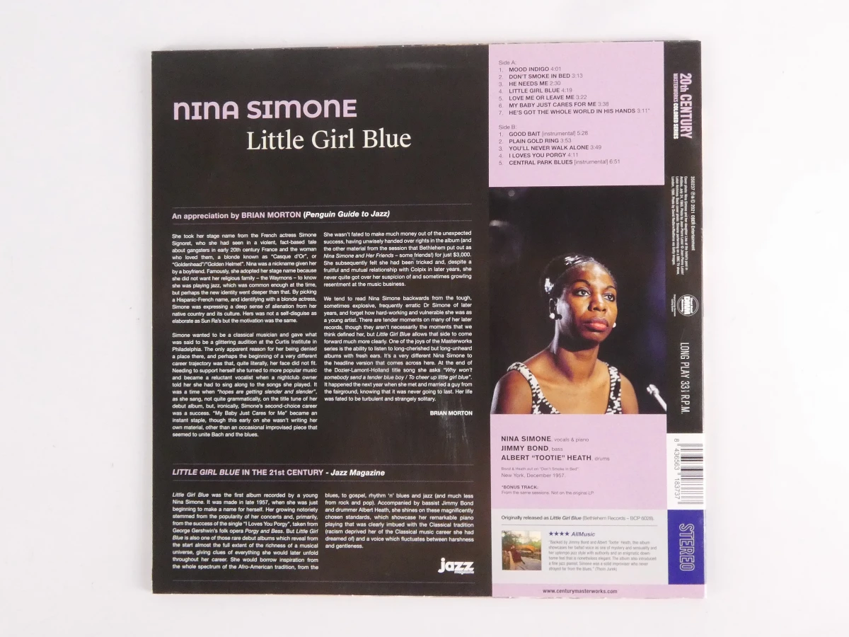 LP Nina Simone-Little Girl Blue - foto 2