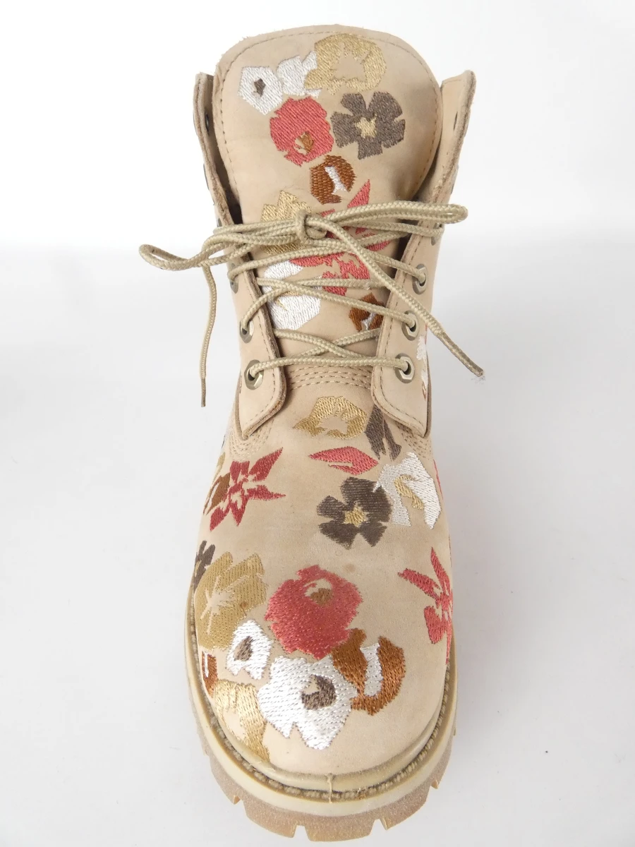 Timberland A1340 dameslaarzen-Speciaal geborduurd bloemendesign-EU 39.5 - foto 4