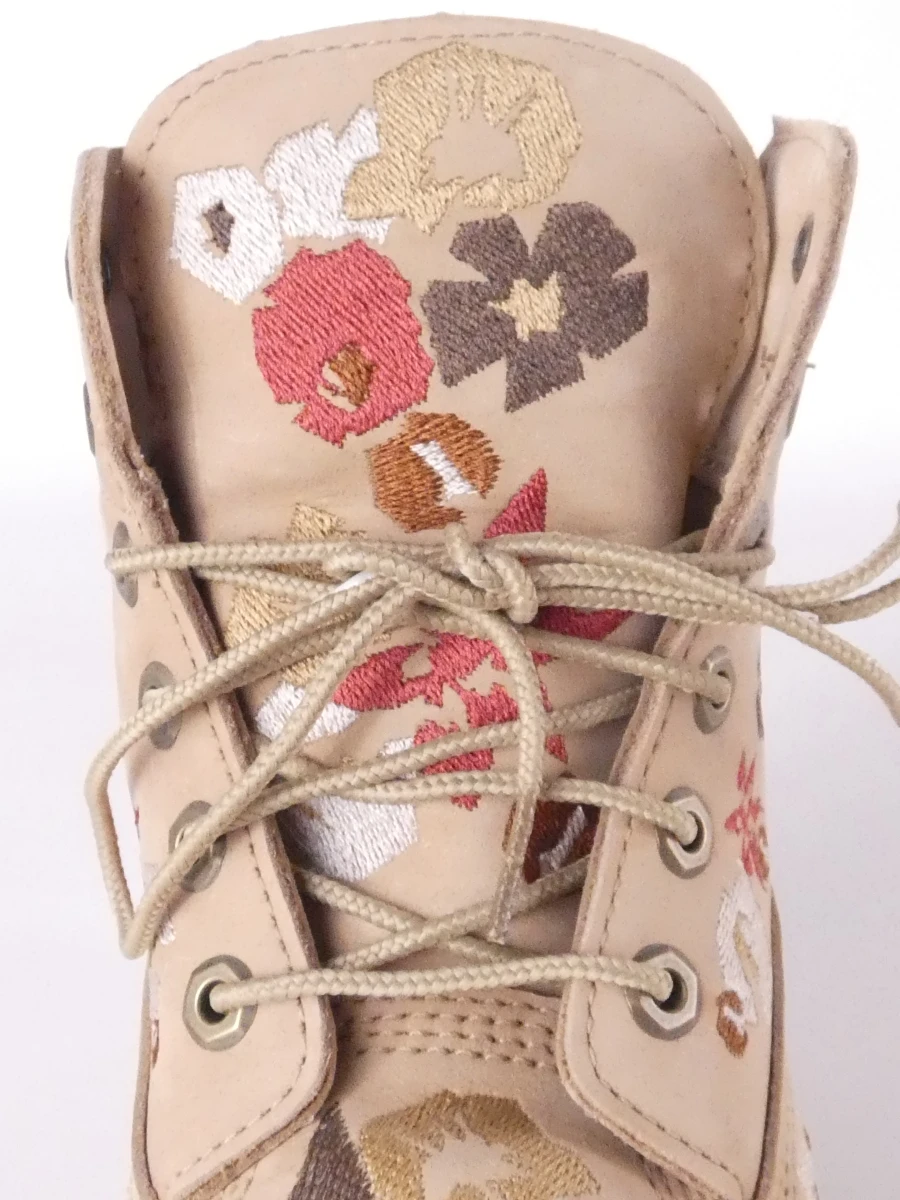 Timberland A1340 dameslaarzen-Speciaal geborduurd bloemendesign-EU 39.5 - foto 9