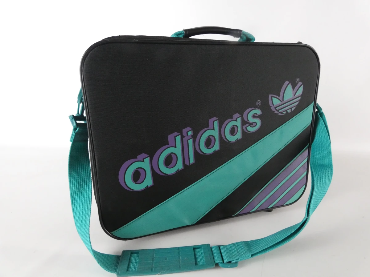 Set van 2 vintage Adidas reistassen - foto 12