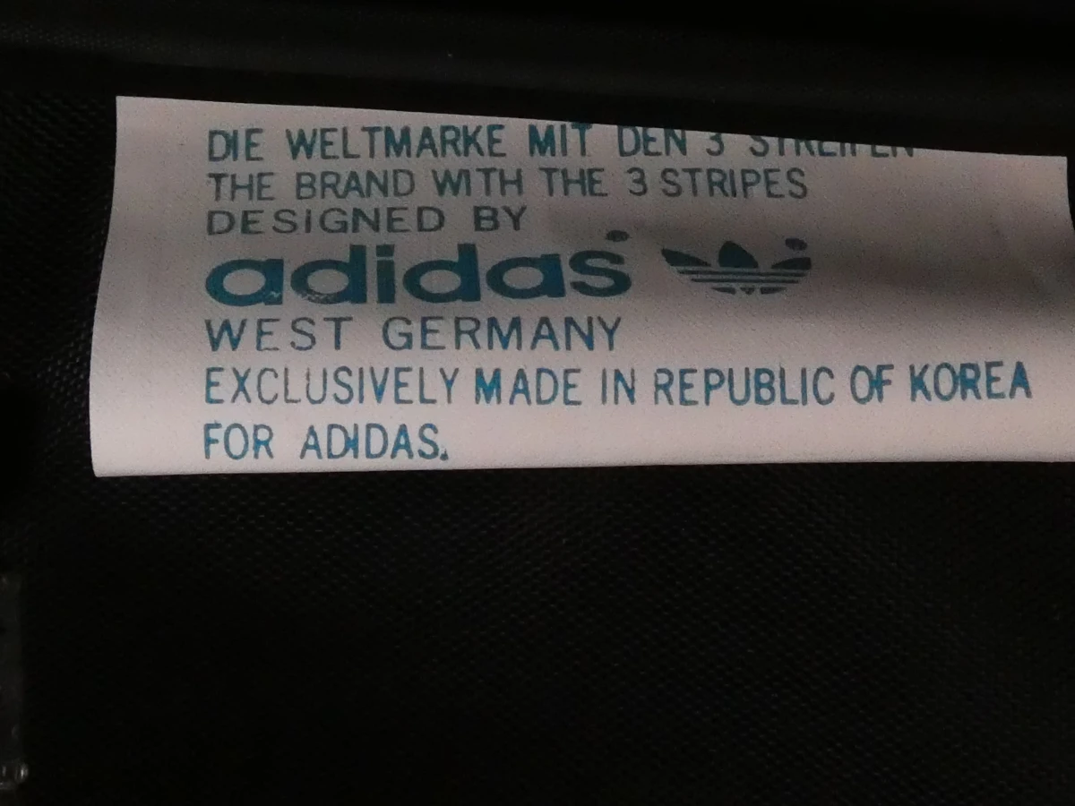 Set van 2 vintage Adidas reistassen - foto 15
