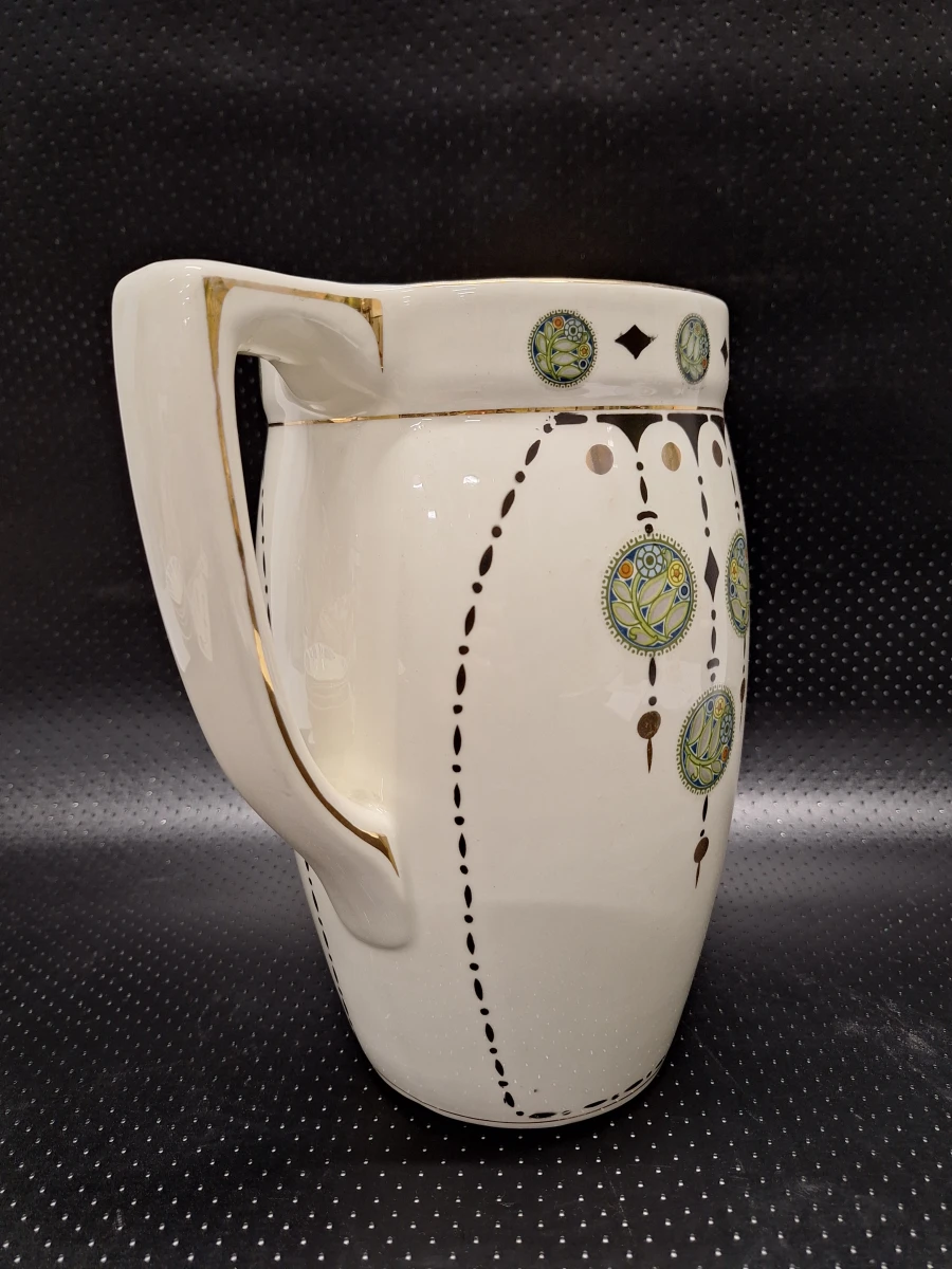Boch La Louvière lampetset met Art-Deco decoratie - foto 10
