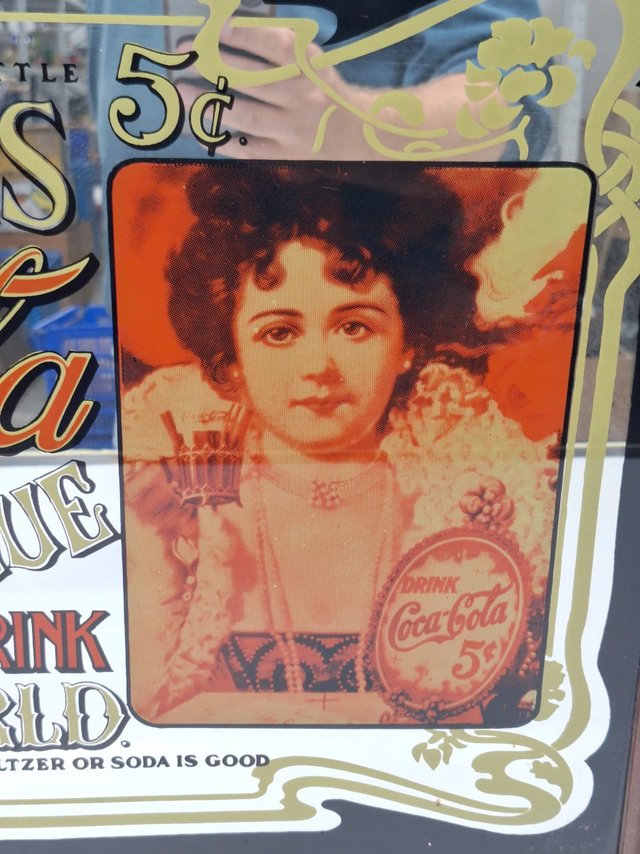 Set van 3 decoratieve Coca-Cola reclamespiegels in retrostijl - foto 3