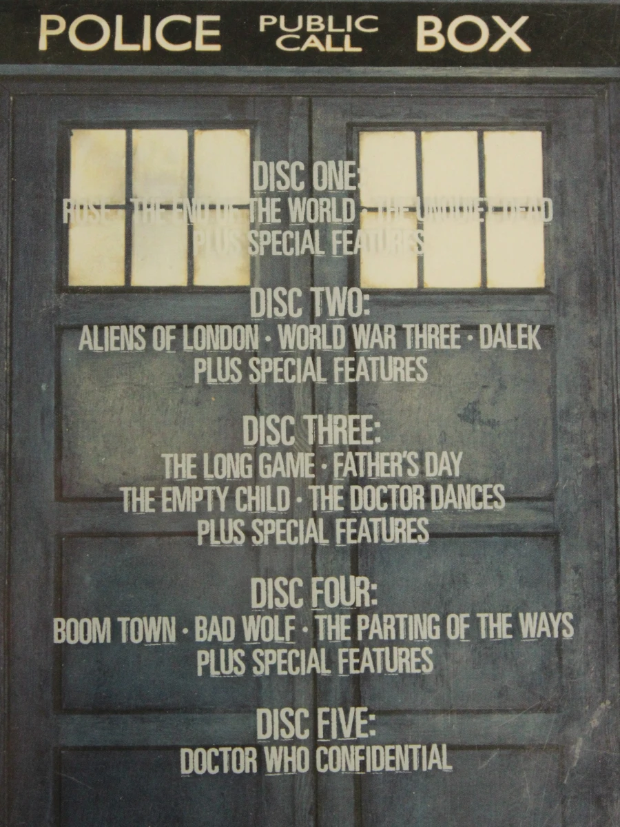 Doctor Who Complete Series 1, 2 en 4 DVD boxsets - foto 3
