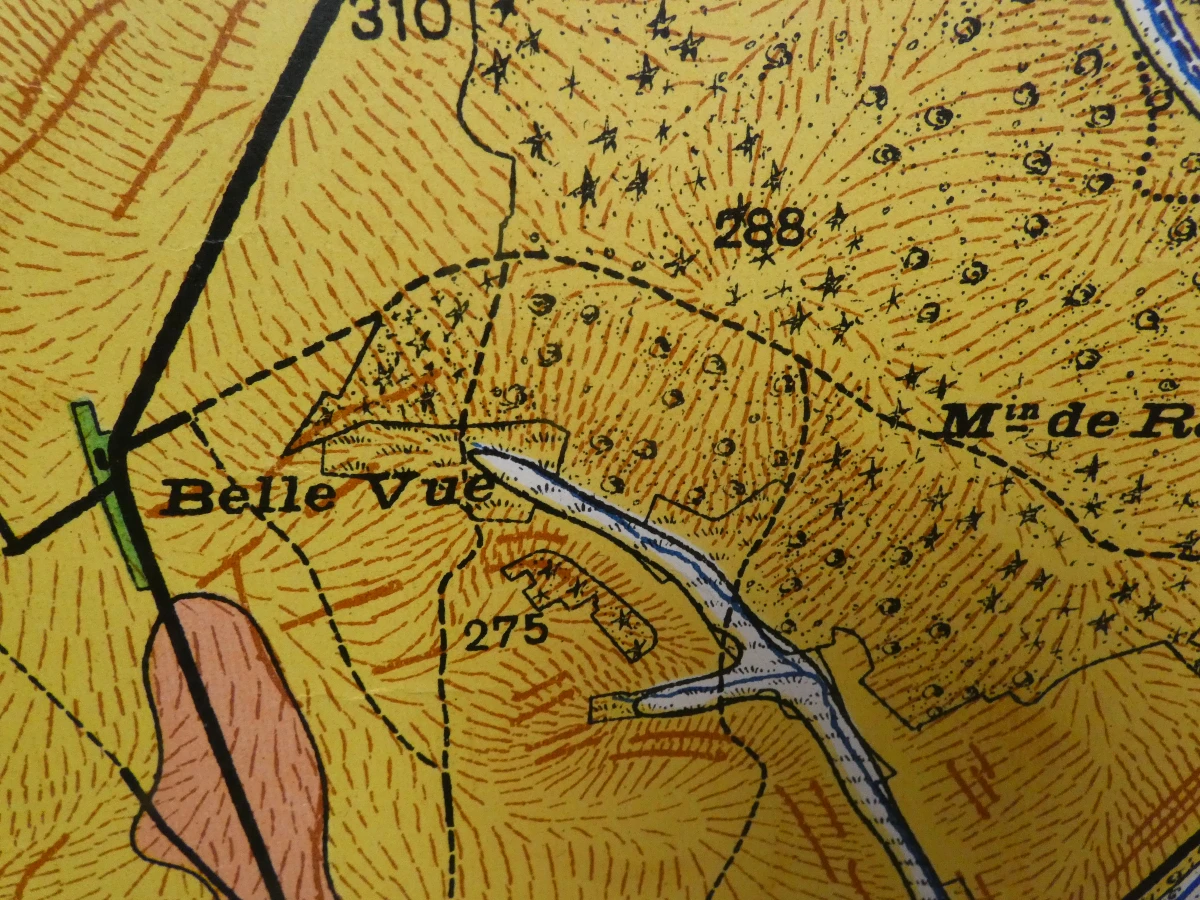 Vintage geologische kaarten van België op canvas - foto 15