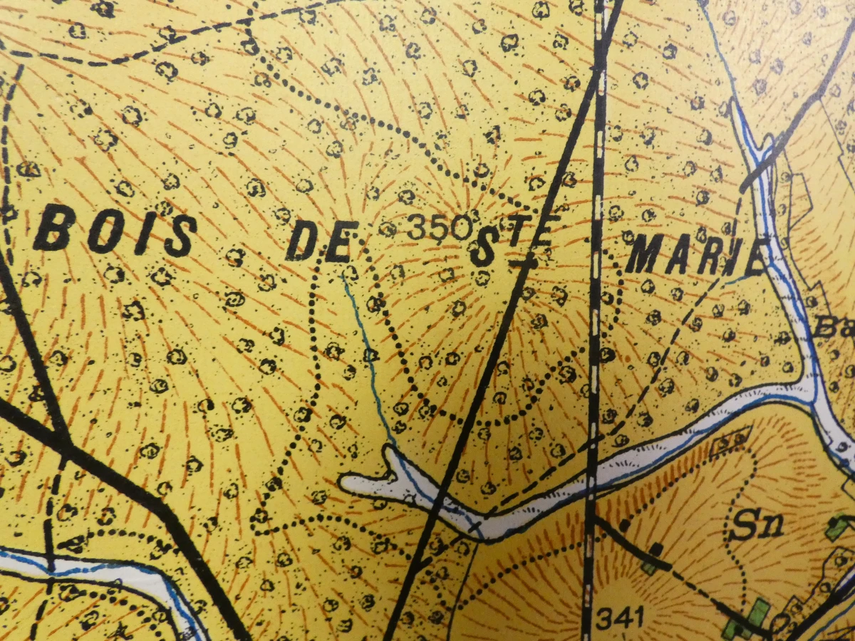 Vintage geologische kaarten van België op canvas - foto 17