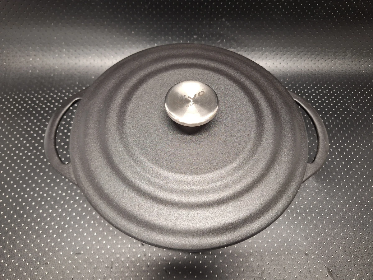 Mat zwarte gietijzeren braadpan - Vivo Villeroy & Boch Group - foto 3