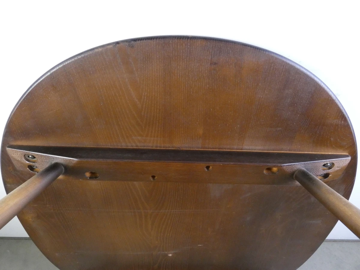 Ovale houten salontafel met rekje - foto 15