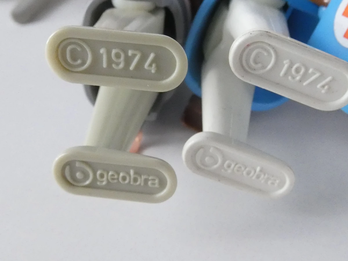 Vintage Playmobil Geobra figuren en paarden - foto 5