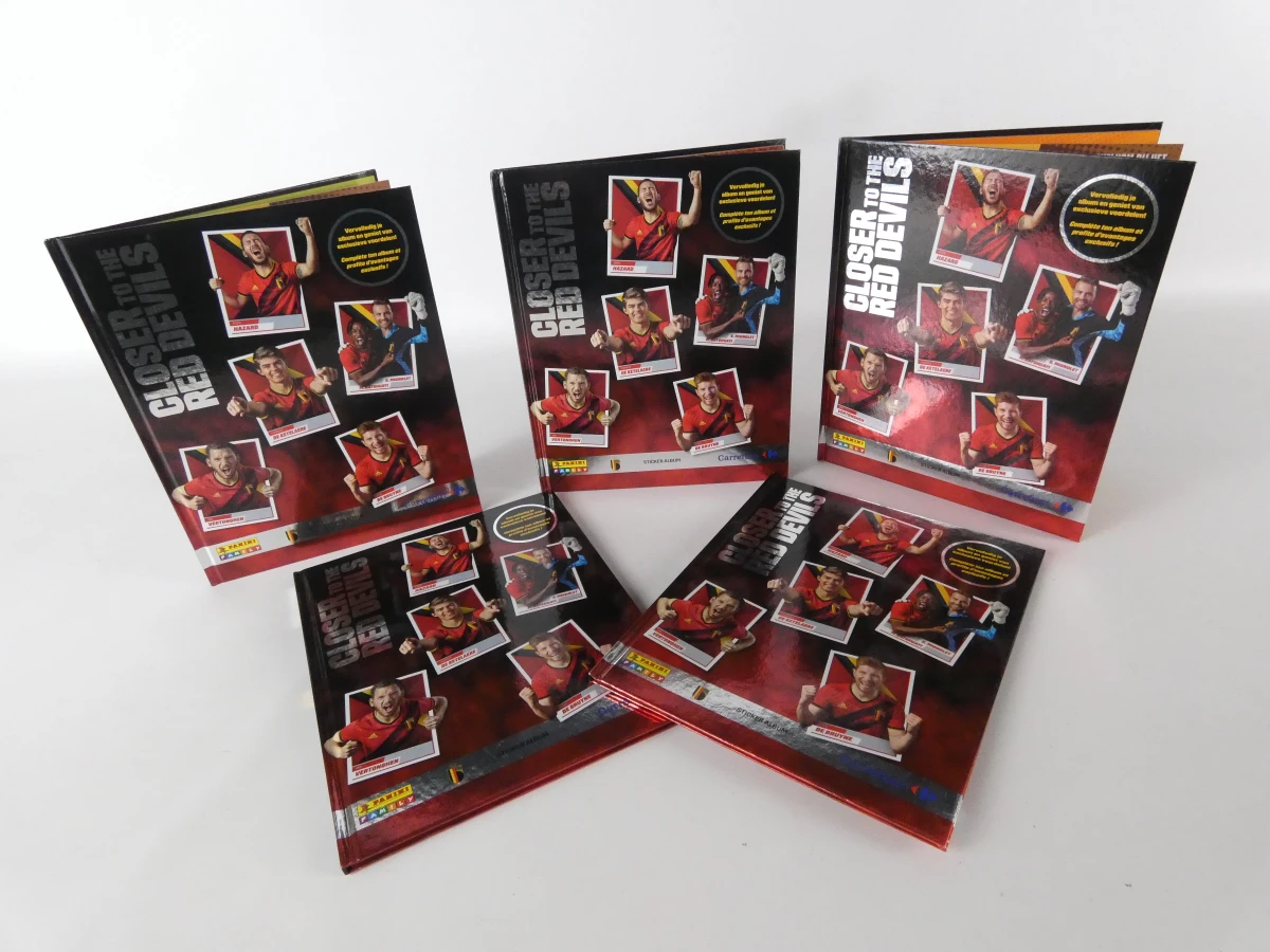 Belgian Red Devils verzamelalbum met stickers en kaarten - foto 6
