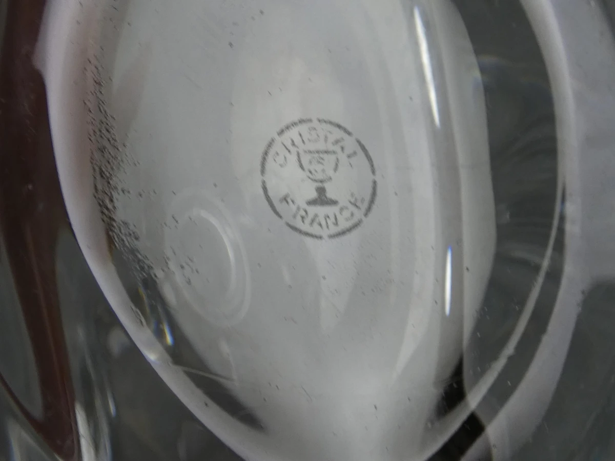 Glazen karaaf met stop - Cristal France - foto 5