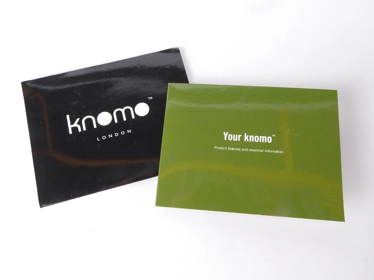 Luxe Knomo Zwarte leren laptoptas - foto 7
