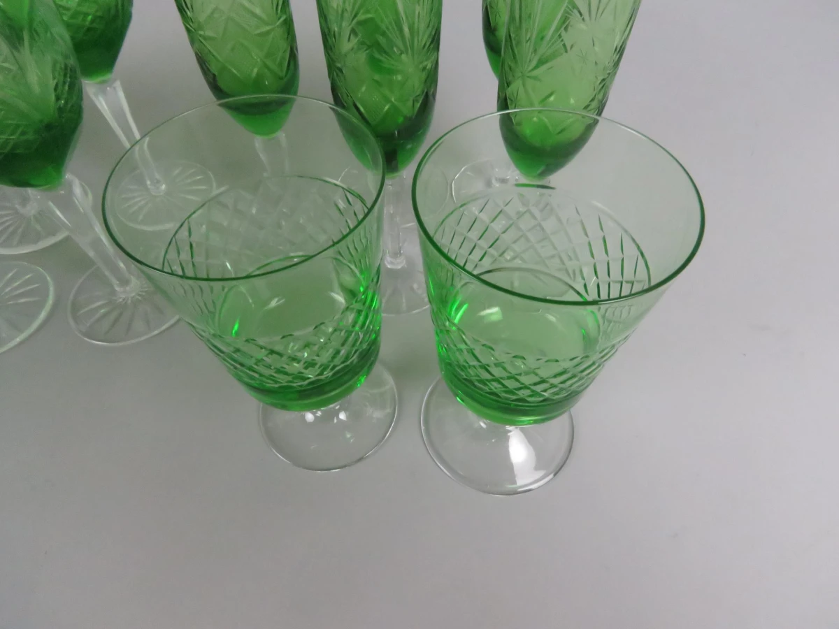 Set groene glazen - foto 5