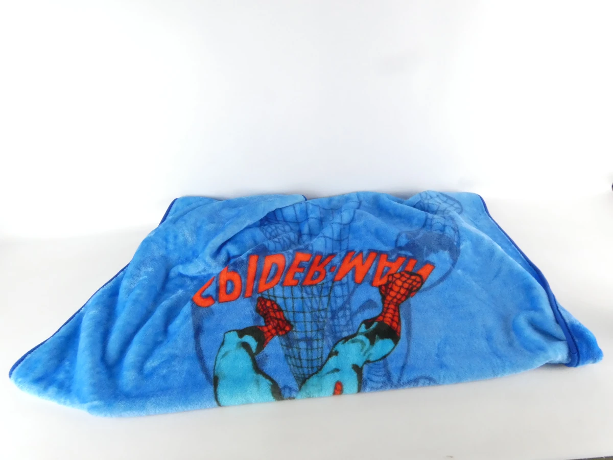 Blauwe fleece deken met Spider-Man print - foto 7