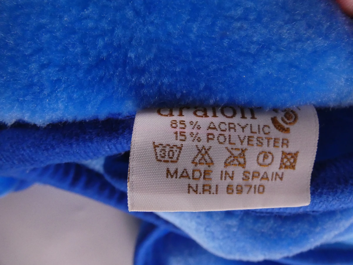 Blauwe fleece deken met Spider-Man print - foto 8