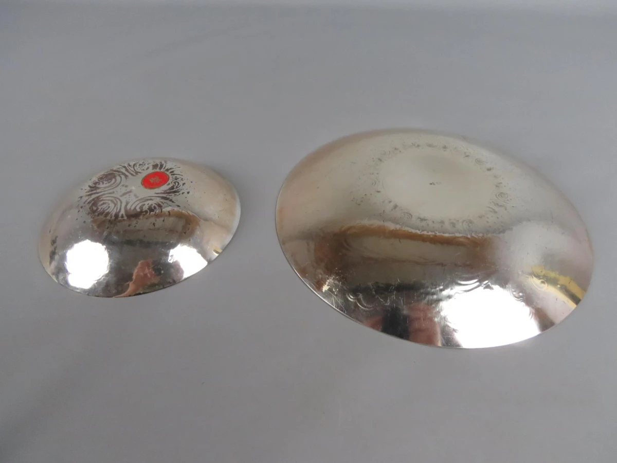 2 verzilverde schalen WMF - foto 4