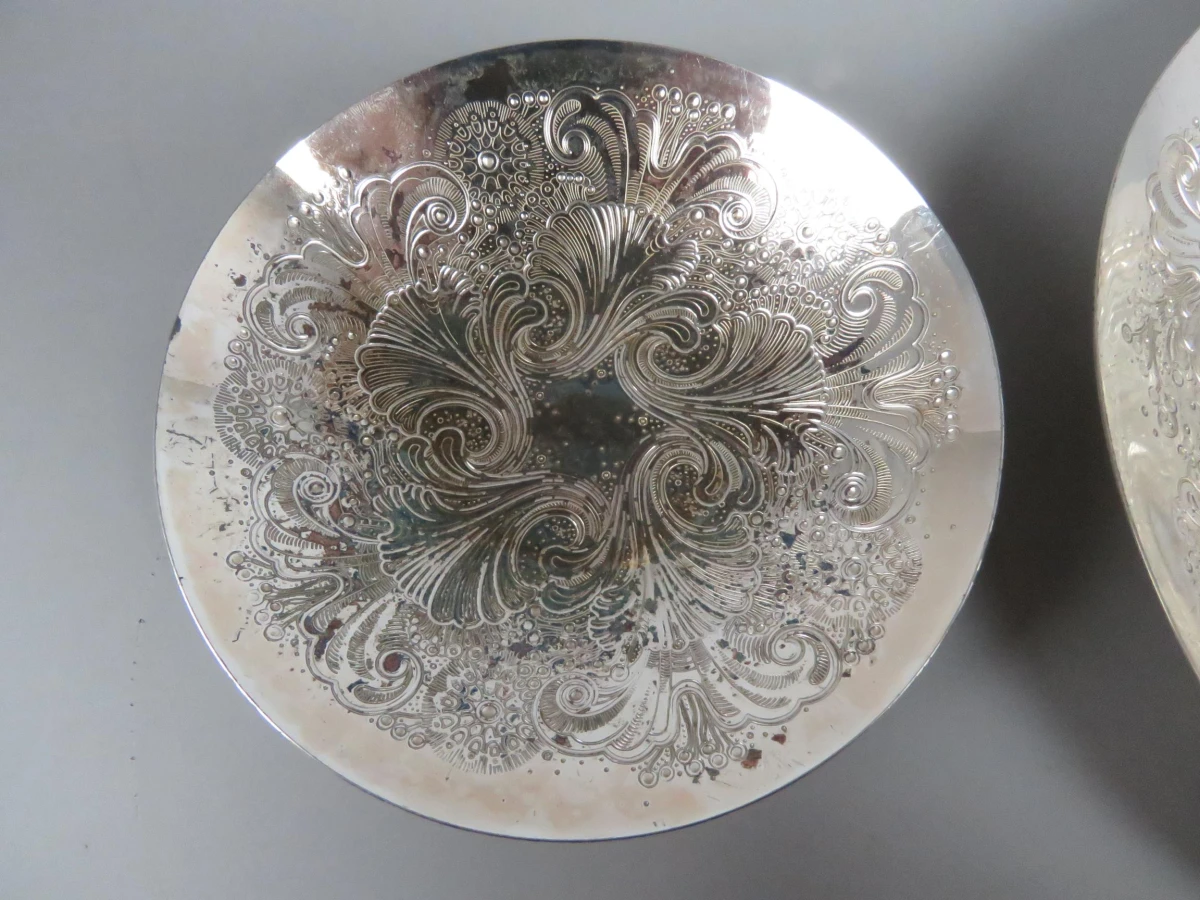 2 verzilverde schalen WMF - foto 3