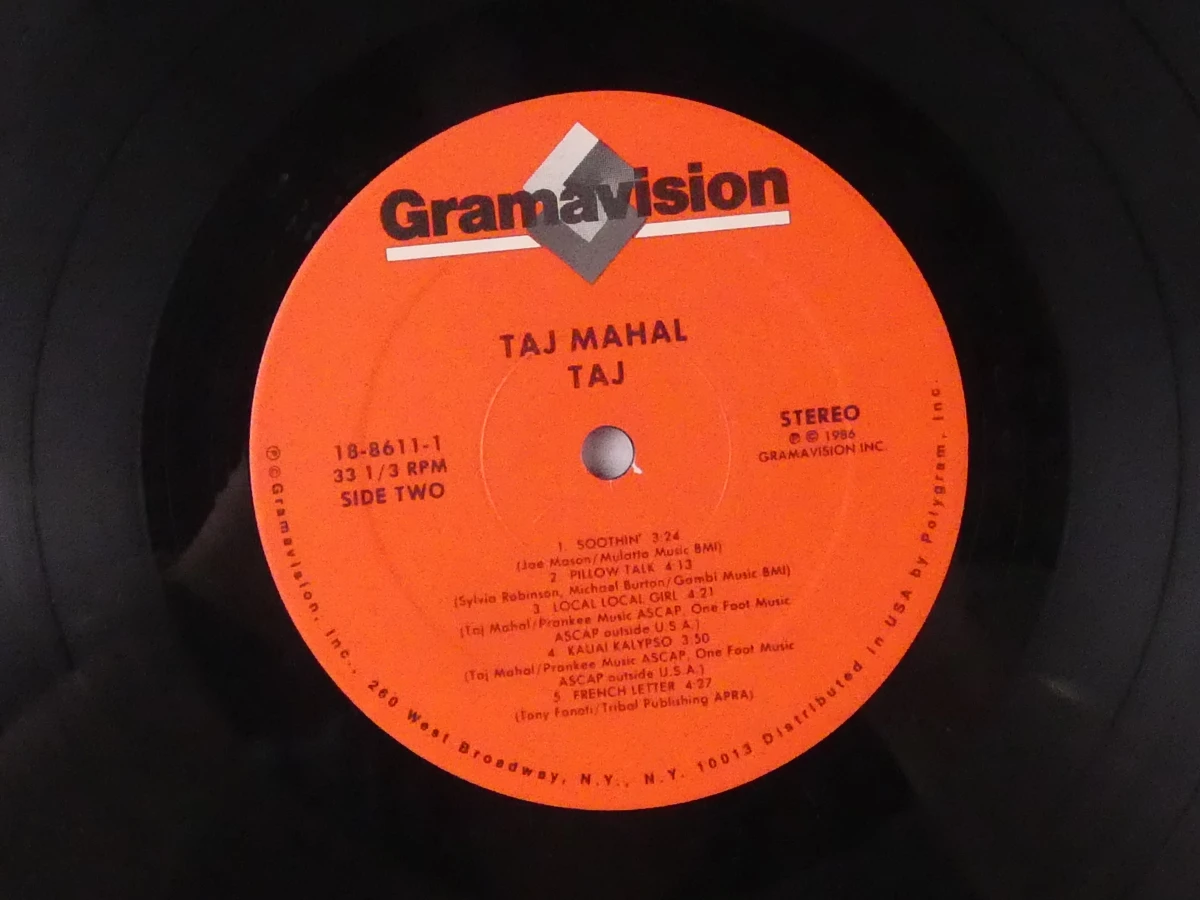 Vinylplaat Taj Mahal - Taj met hoes en handtekening - foto 5