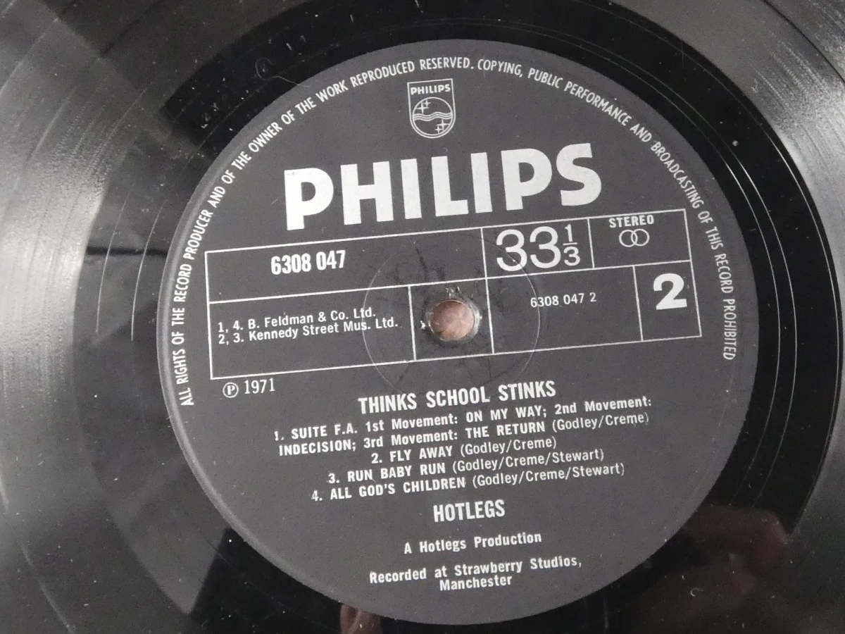 Vinylplaat Hotlegs - Thinks School Stinks (1971) - foto 4