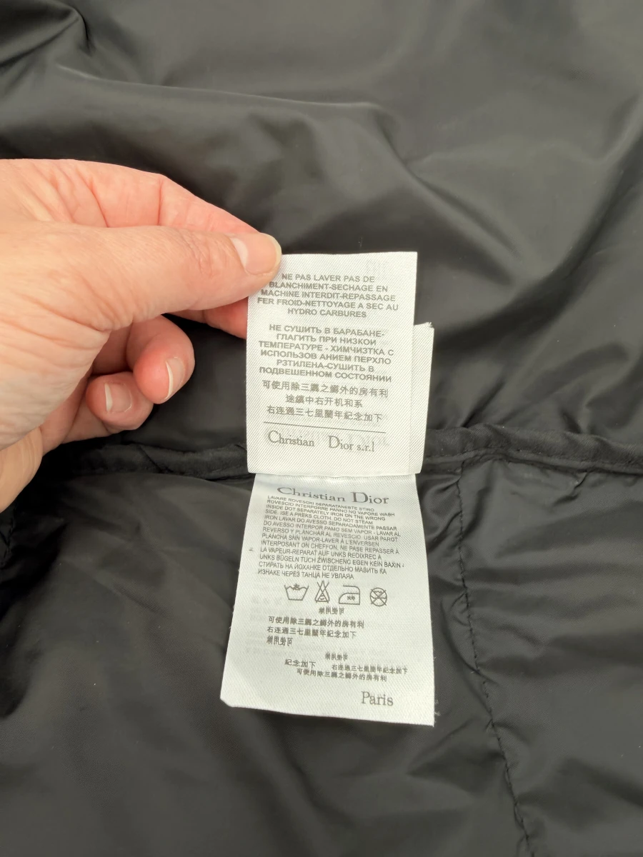 Dior Oblique Donsjas, maat S - foto 14